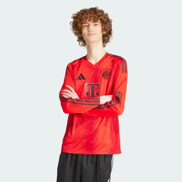 adidas Men FC Bayern 24 25 Long Sleeve Home Jersey