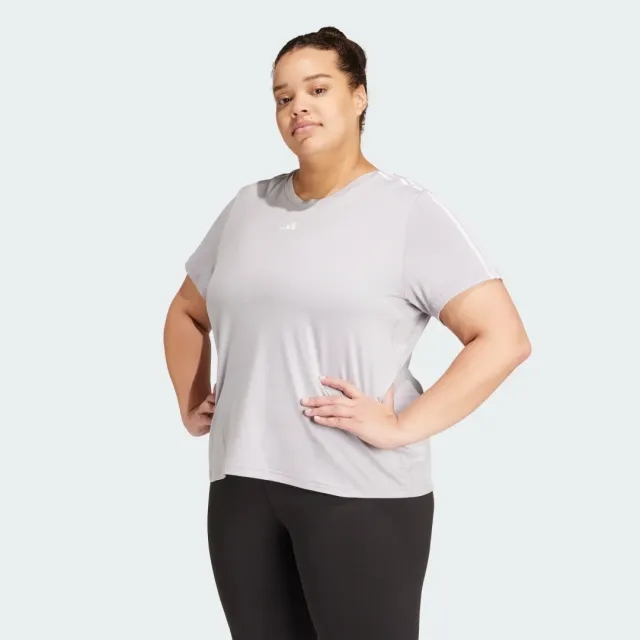 adidas Women AEROREADY Train Essentials 3 Stripes Tee Plus