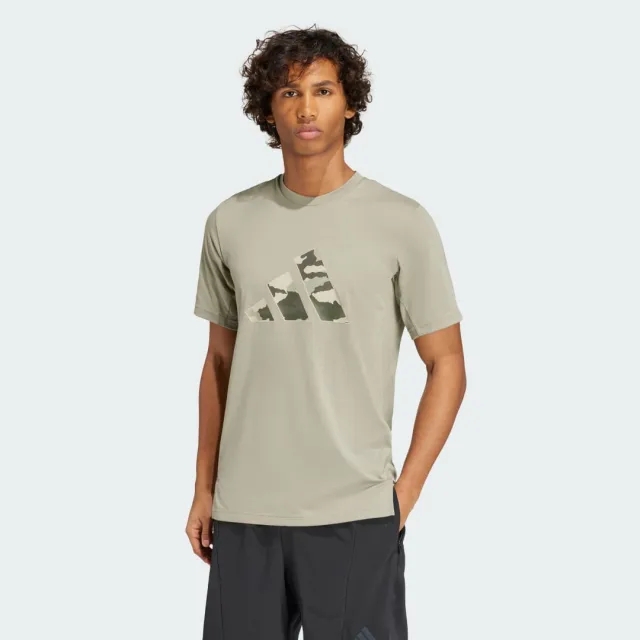 adidas Train Essentials Camo Graphic Logo T-Shirt