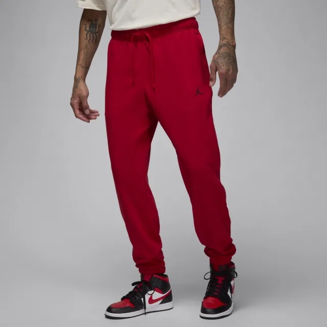 Nike Jordan Pants Jordan Sport Crossover Men's Dri-Fit Fleece Pants Gym Red/ Black Xxl