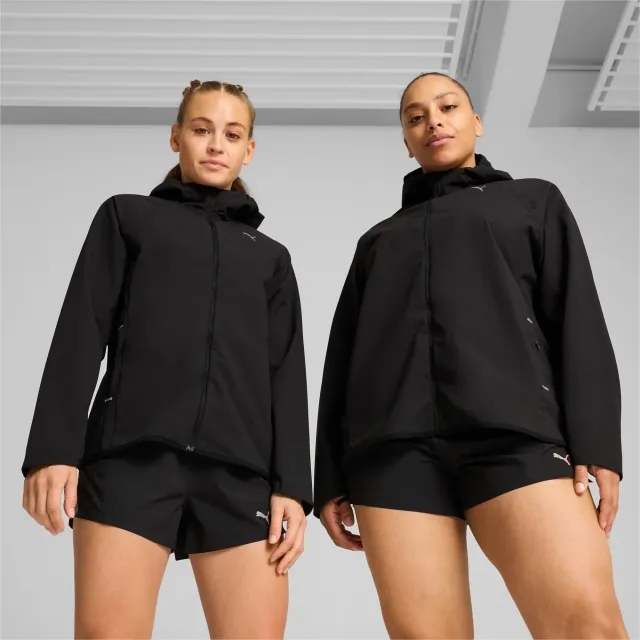 PUMA Run Rain Jacket Women, Black