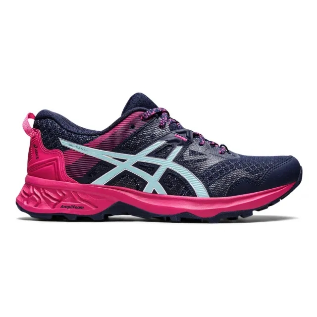 ASICS Gel-Kanaku 4 Trail Running Shoe Women - Dark Blue, Pink
