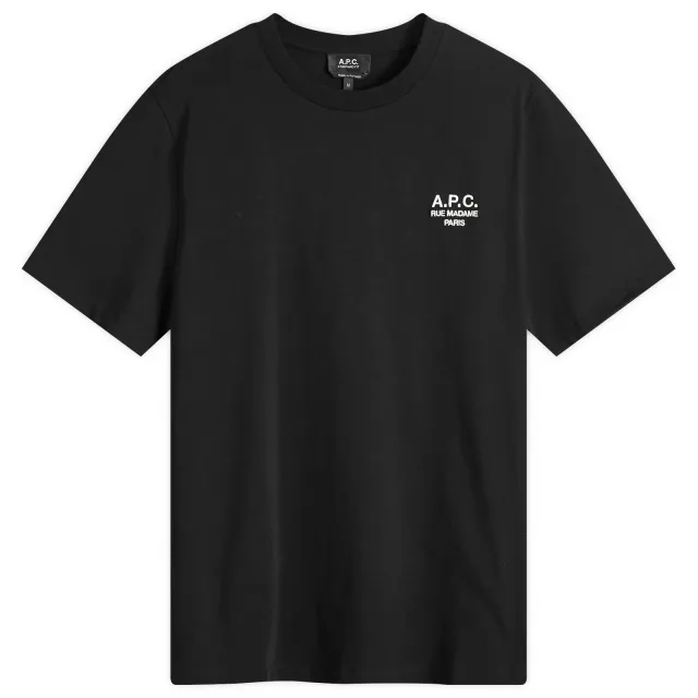 T-Shirt A.P.C. Standard Rue Madame T-Shirt Unisex Black/ White S