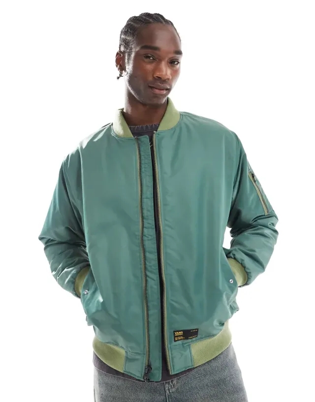 Vans - Copley Bomber Jacket, Man, Green