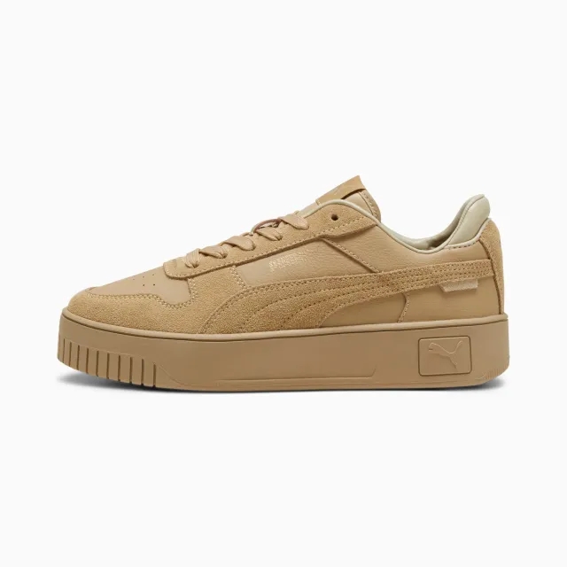PUMA Carina Street Sd Women's Sneakers, Prairie Tan/Prairie Tan/Gold