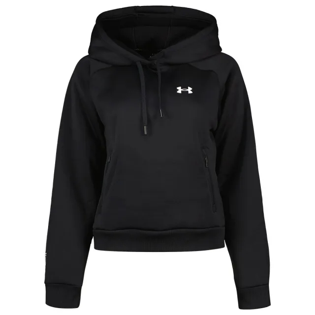 Under Armour Women's Armour Fleece® Pro Hoodie Black / White XS