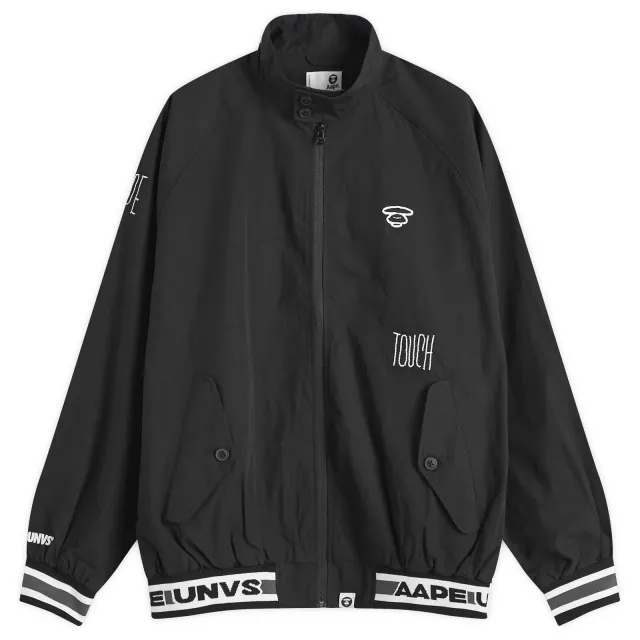 A Bathing Ape AAPE Cotton Driving Jacket Black