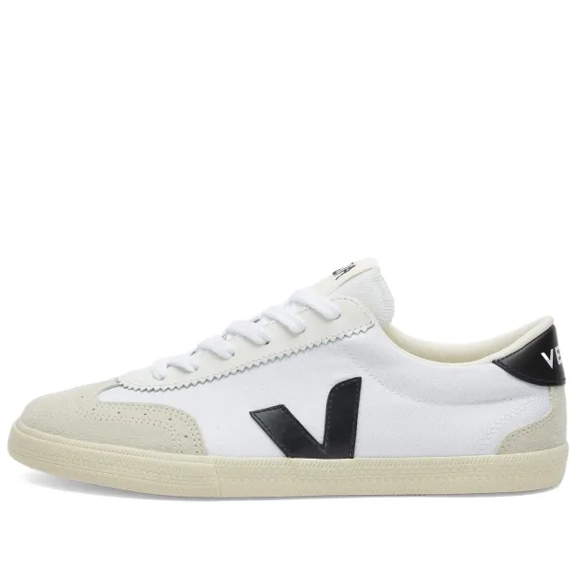 Veja Men's Volley Cotton-Canvas and Suede Trainers