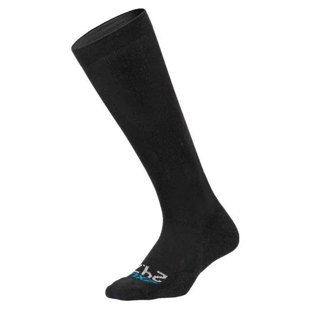 2xu 24/7 Compression 41- Long Socks 46 Cm  - Black