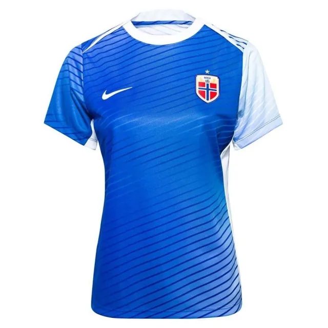 Nike Norway Training T-Shirt Dri-Fit Academy Pro Pre Match - Old Royal/White Women - ['Blue']