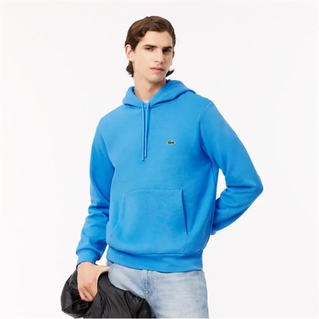 Lacoste Fleece Hoodie - Blue