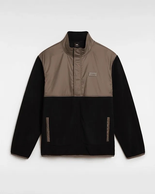 Vans - Ranford Polar Fleece Loose Pullover, Man, Black