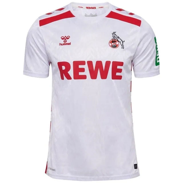 Hummel FC Koln Mens SS Home Shirt 2024/25