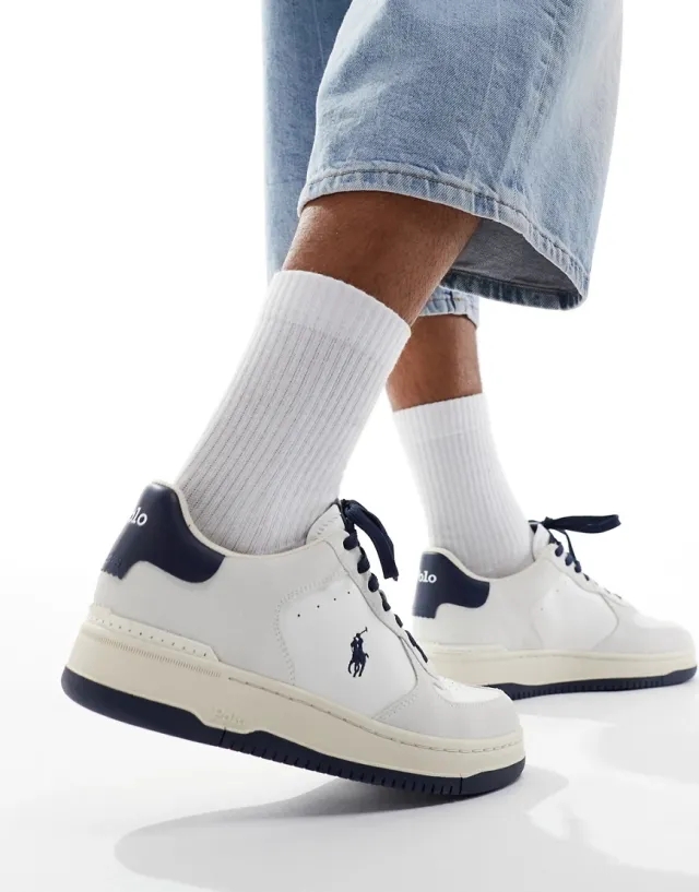 Polo Ralph Lauren  MASTERS COURT  men's Shoes (Trainers) in White