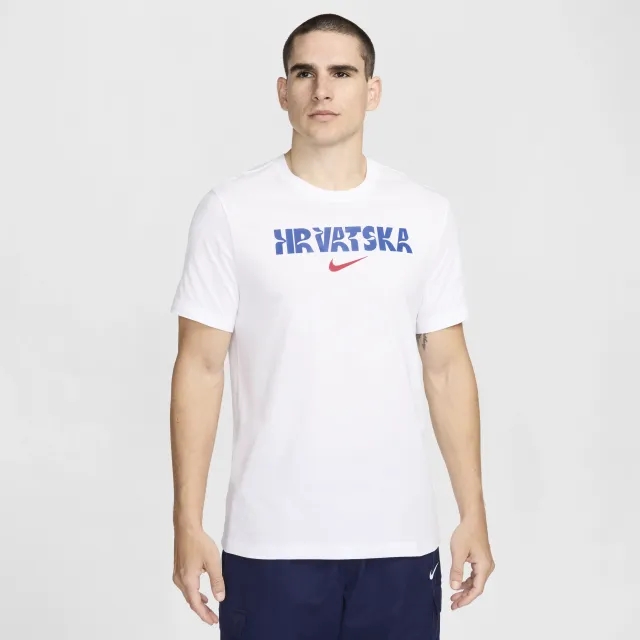 Nike Croatia Crest T-Shirt - White - 2024-2025