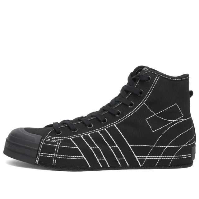 Sneakers Y-3 Nizza Hi Black/ Black/ Off-White Eur 40 2/3