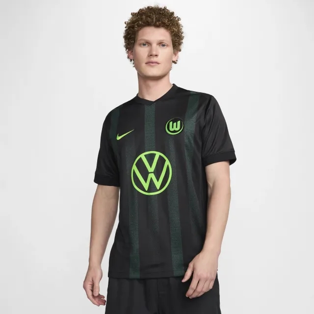 Nike Wolfsburg Mens SS Away Shirt 2024/25