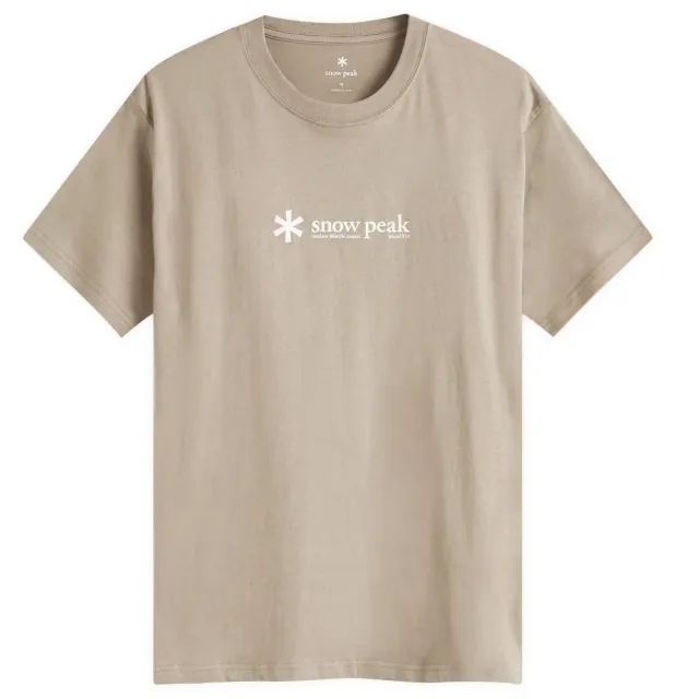 Snow Peak Men's Chest Logo T-Shirt Pro Green