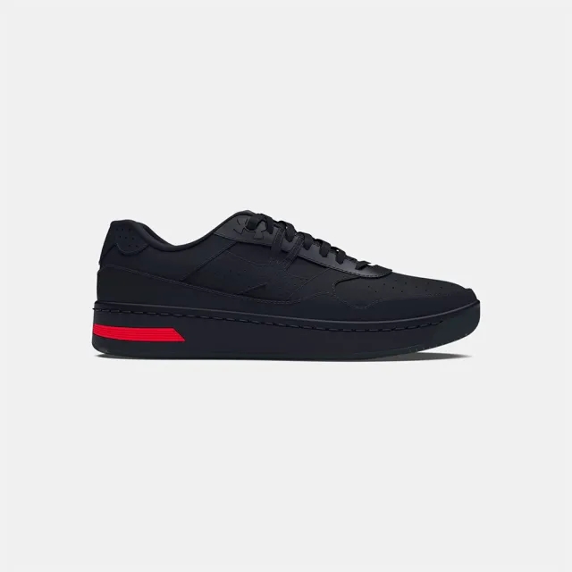Men's  Under Armour  Court 96 Shoes Black / Black / Black 12