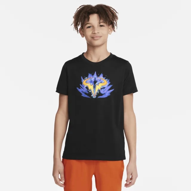 Nike Dri-Fit Rafa T-Shirt Kids - Black