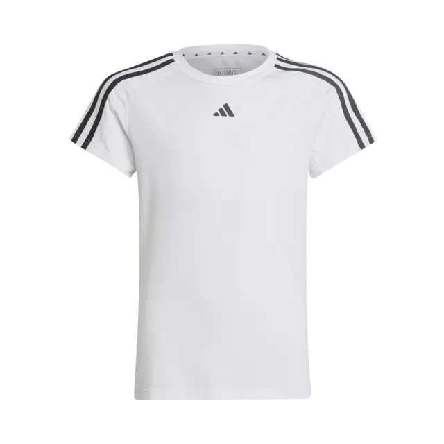 adidas 3-Stripes T-Shirt Girls - White, Black