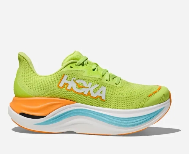 Hoka One One HOKA Women's Skyward X Road Running Shoes in Lettuce/Cloudless