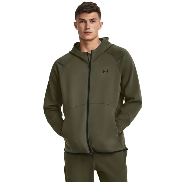 Sweatshirt Under Armour Unstoppable Fleece Fz Green Xxl