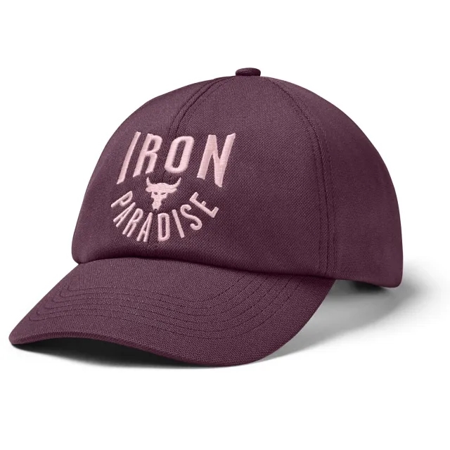 Cap Under Armour W Project Rock Cap Purple Universal