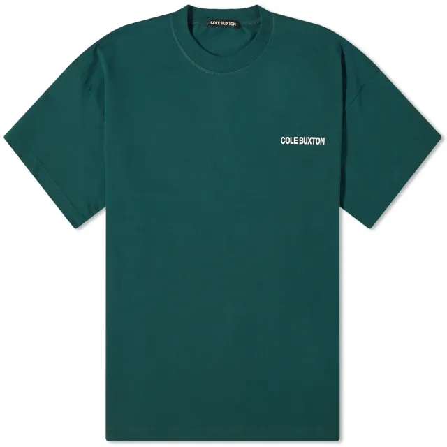 Cole Buxton Men's Sportswear T-Shirt Forest Green