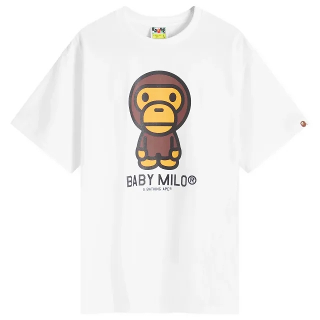 A Bathing Ape Men's Baby Milo T-Shirt White