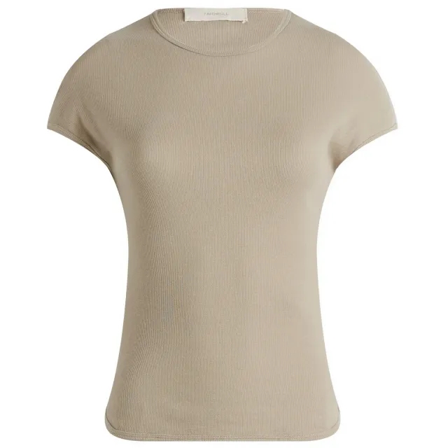 Faithfull The Brand Women's Loire T-Shirt Taupe