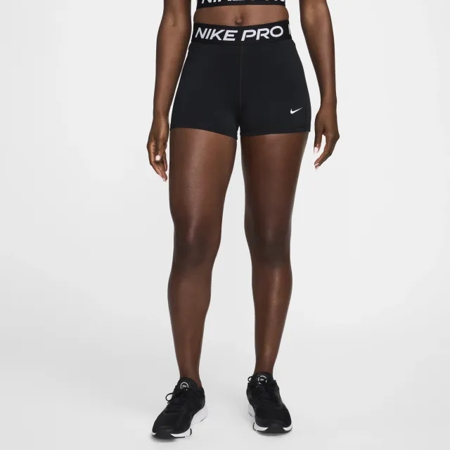 Nike Training Pro 365 3 Inch Leakproof Legging Shorts In Black