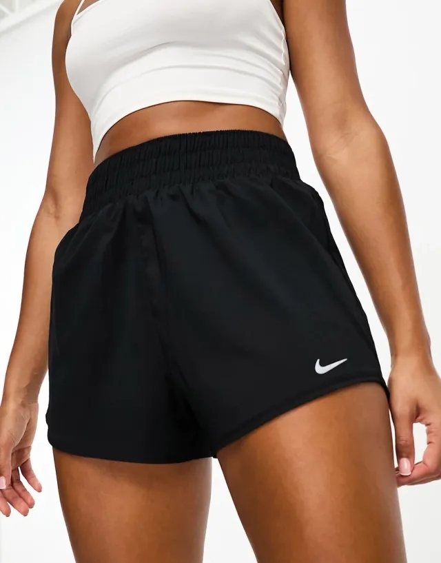 Nike Dri-FIT One Women's High-Waisted 3 Inch Brief-Lined Shorts - SU24