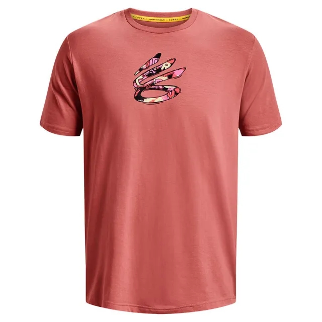 Under Armour Armour Ua Curry Comic Fill Ss T-Shirt Mens - Red
