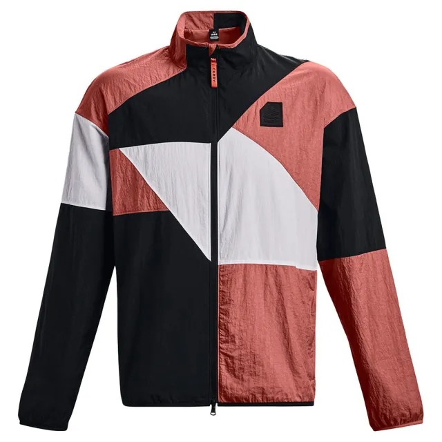 Under Armour Curry Woven Raincoat  - Red,Black