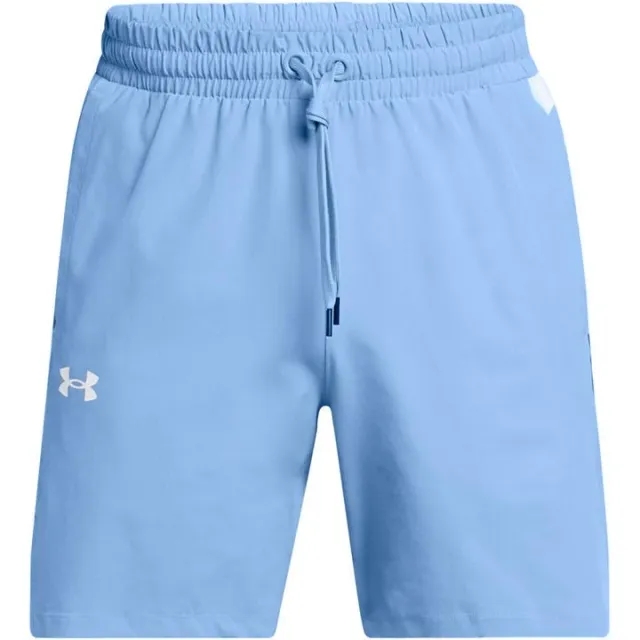 Men's  Under Armour  Zone Woven Shorts Horizon Blue / White S