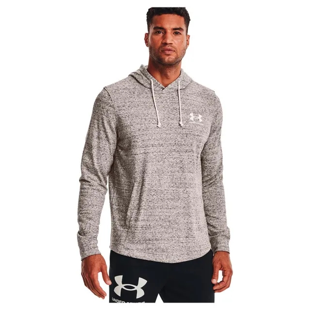 Men's  Under Armour  Rival Terry Hoodie Onyx White / Onyx White XXL