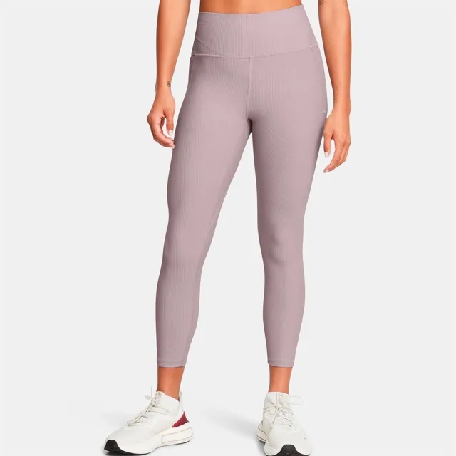 Women's  Under Armour  Meridian Rib Ankle Leggings Tetra Gray / Tetra Gray XS