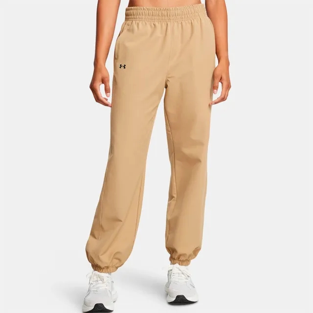 Women's  Under Armour  ArmourSport Swoven Pants Camel / Black L