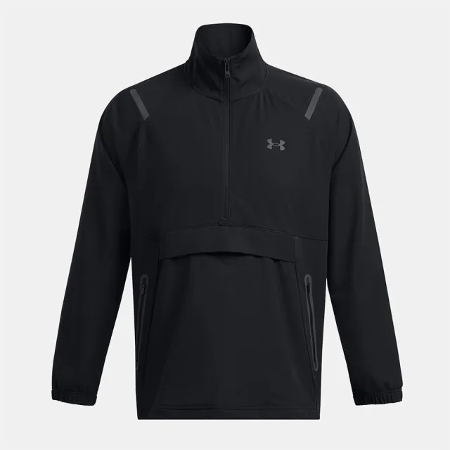 Men's  Under Armour  Unstoppable Left Chest Anorak Black / Black XXL