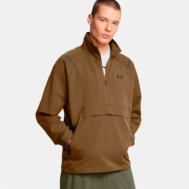 Men's  Under Armour  Unstoppable Left Chest Anorak Coyote / Black XXL