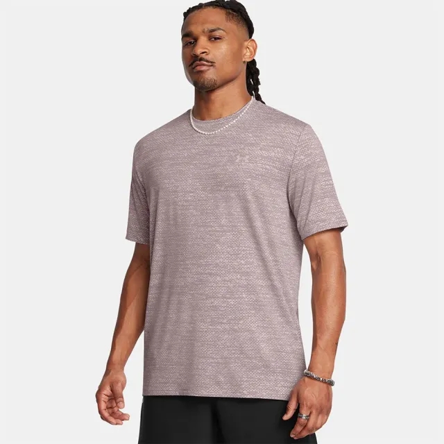 Men's  Under Armour  Vanish Energy Printed Short Sleeve Tetra Gray / Tetra Gray XL