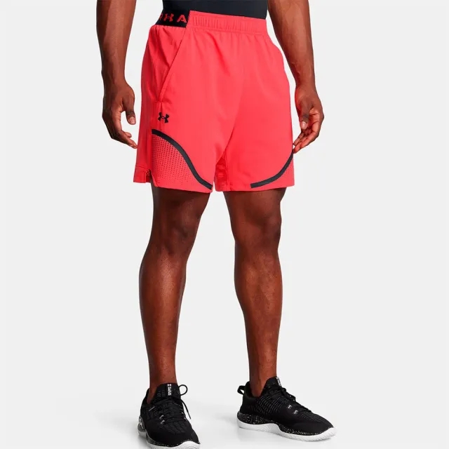 Men's  Under Armour  Vanish Woven 6 Graphic Shorts Racer Red / Black / Black M