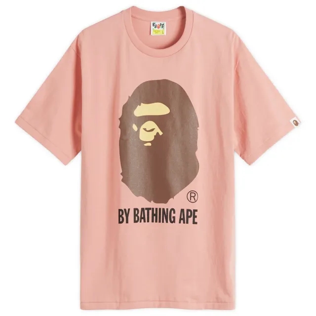 A Bathing Ape Men's By A Bathing Ape Men's T-Shirt Pink