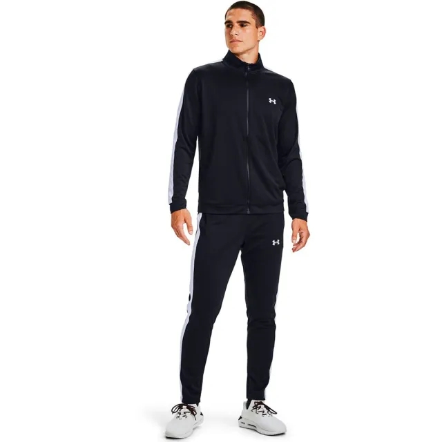 Under Armour Poly Tracksuit - Black - Mens