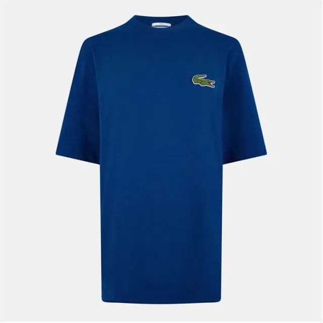 Lacoste Croc Badge Cotton T-Shirt - Globe