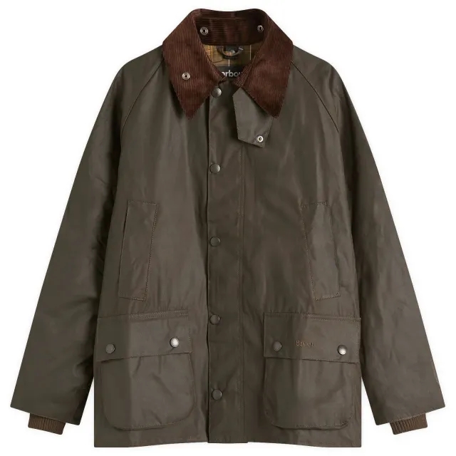 Barbour Men's Classic Bedale Wax Jacket Olive