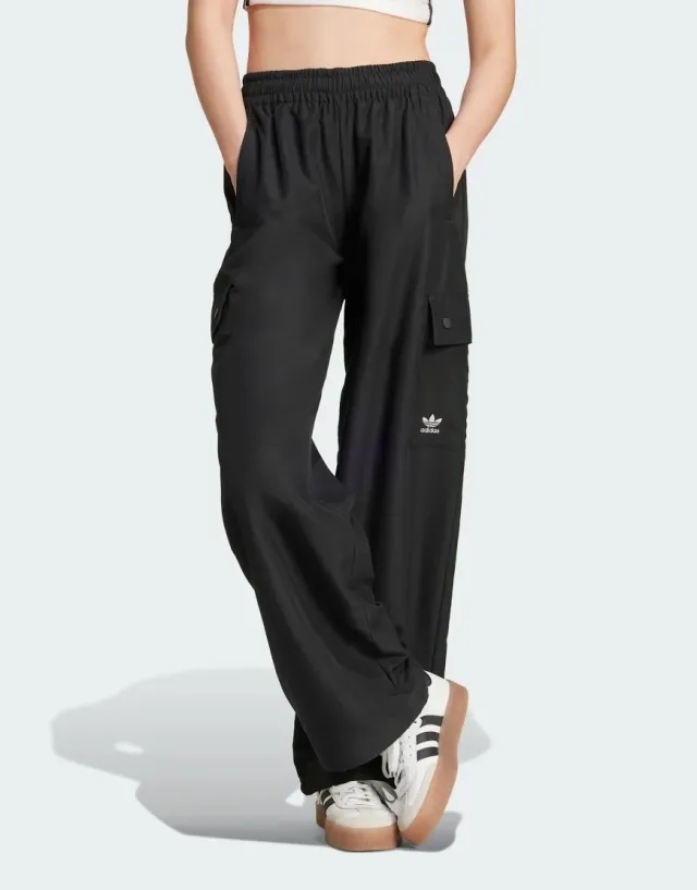 adidas Originals Pants Adidas Essentials Woven Cargo Black Xl