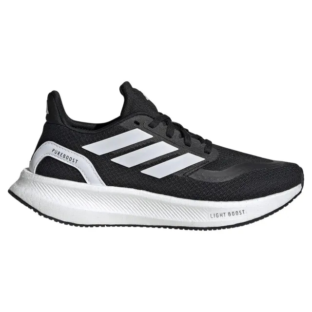 adidas Pureboost 5 Neutral Running Shoe Kids - Black, White