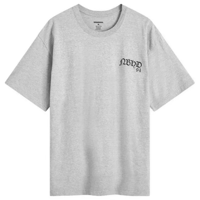 Neighborhood Men's 23 Printed T-Shirt Grey